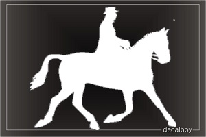 Horse Riding Decal
