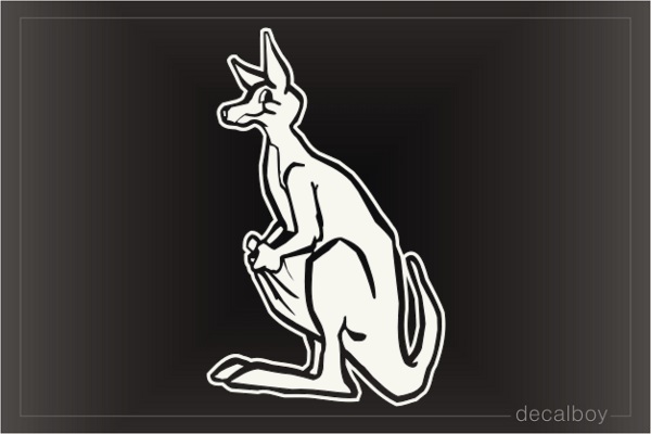 Kangaroo Decal