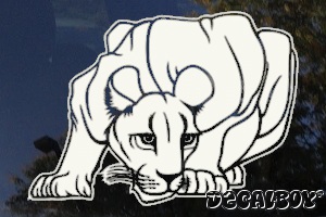 Lion Window Decal