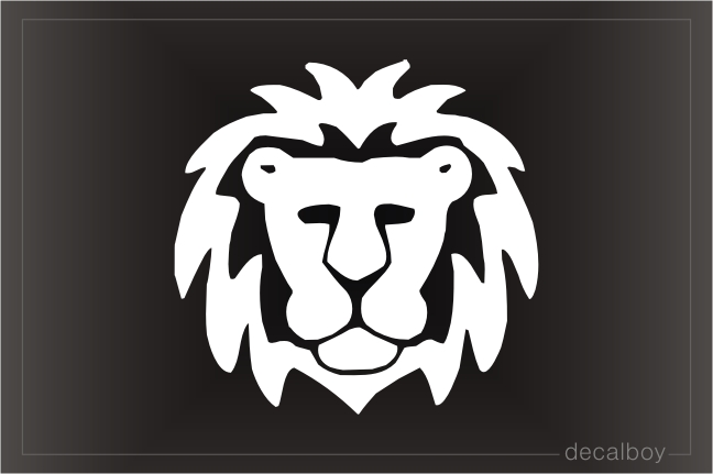 Lion 1 Window Decal