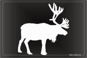 Moose 123 Window Decal
