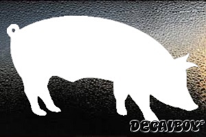 Pig Window Decal