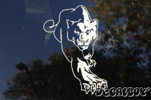 Panther Window Decal