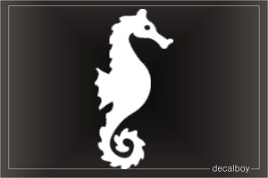 Seahorse 123 Decal