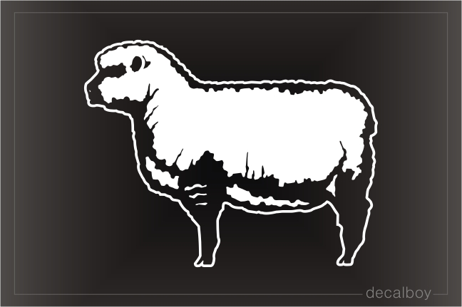 Sheep Decal