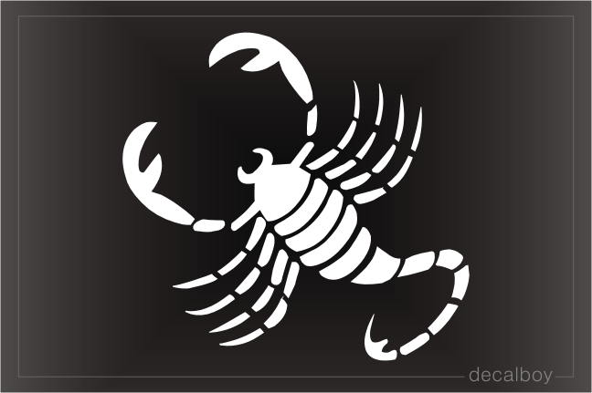 Scorpion Decal