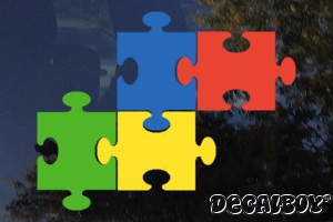 Autism Puzzle Piece Decal