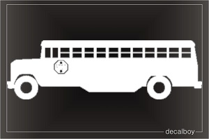 School Bus 5 Decal