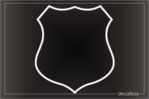 Badge Shield Logo Decal