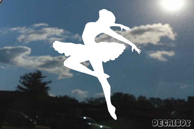 Ballet Tutu Car Window Decal