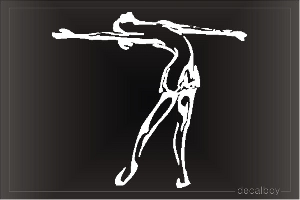 Ballet Dancer 654 Decal