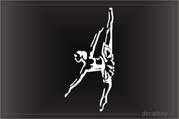 Ballet Dancer Decal