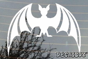 Bat 1644 Window Decal
