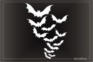 Bats Decal