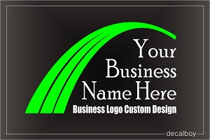 Business Logo Custom Design Car Decal