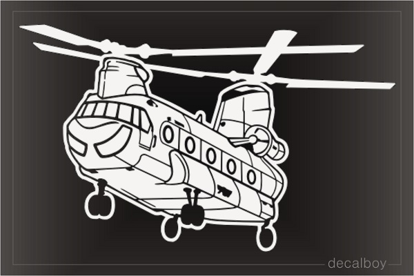 CH 47 Chinook Decal