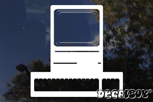 Computer 5 Car Decal