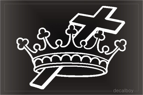 Crown Of Life Lutheran Decal