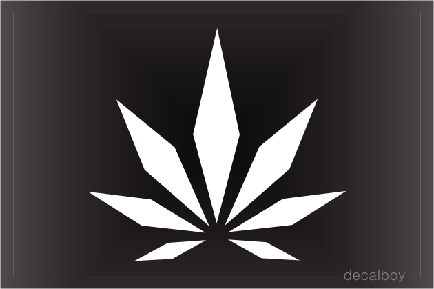 Cannabis Decal
