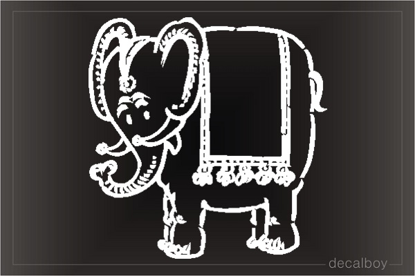 Elephant 5 1 Decal