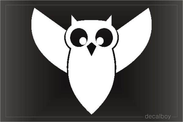 Owl 77 Decal