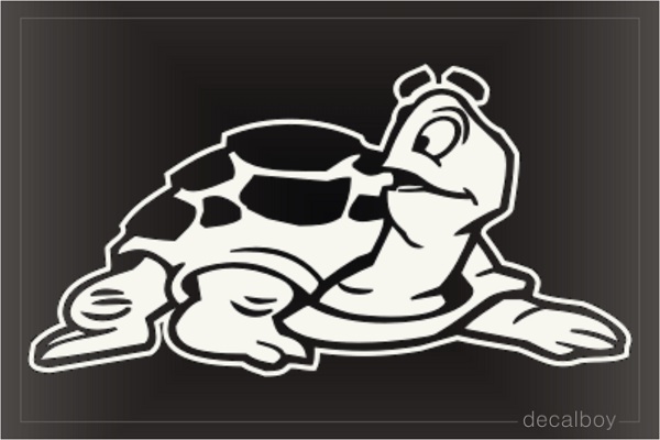 Spider Turtle Decal