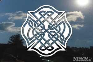 Celtic Maltese Cross Decal