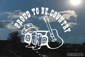 Country Car Decal