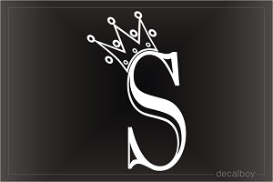 Crown S Decal