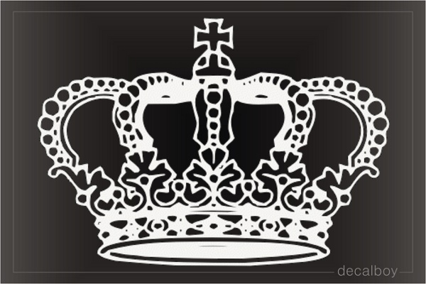 Queen Elizabeth Crown Stickers