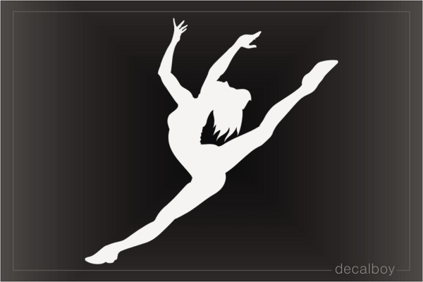 Dancer Girl Decal
