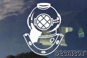 Diving Car Decal