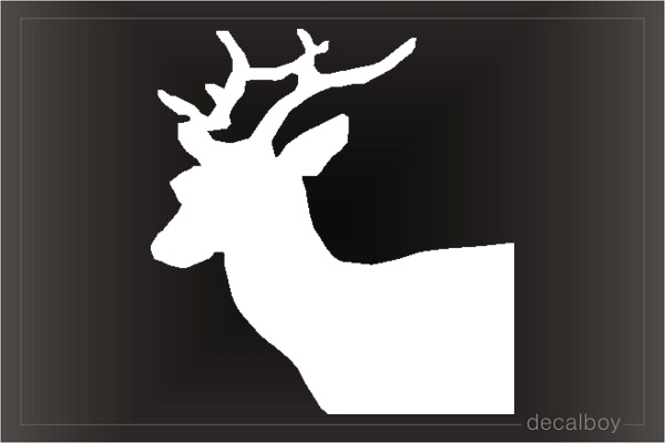 Deer 884 Window Decal
