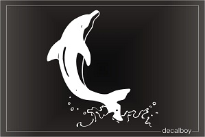 Dolphin Bottlenose Clipart Window Decal