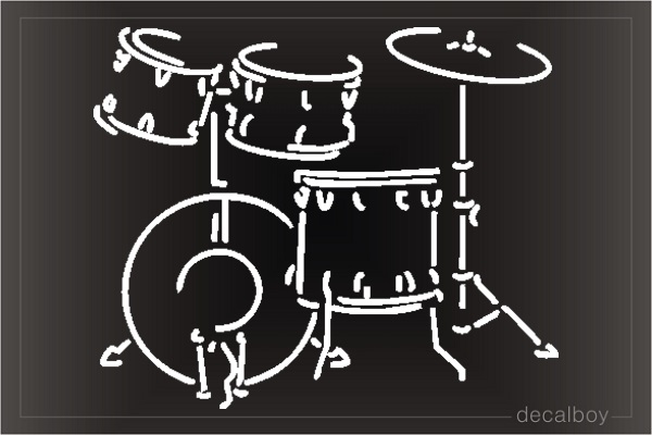 Drum 442 Decal