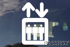 Elevator Car Decal