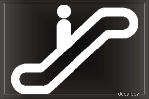 Escalator Car Decal