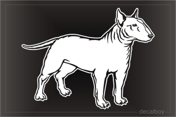 English Bull Terrier Decal