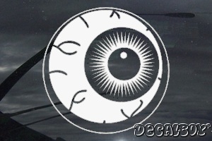Eyeball Car Decal