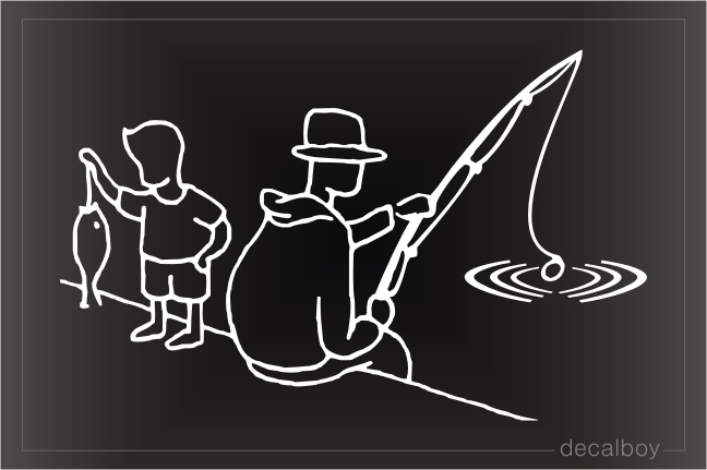 Fishing Lines Clipart Window Decal