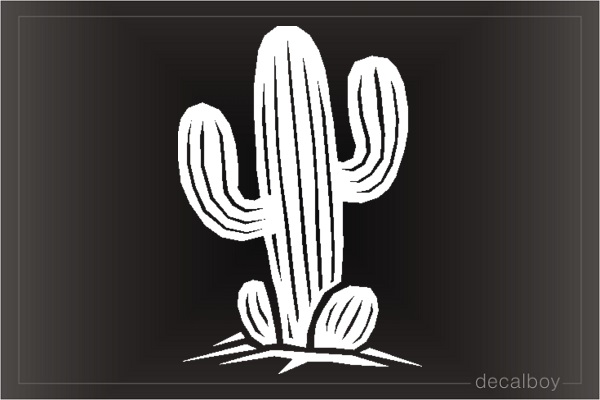 Cactus Decal