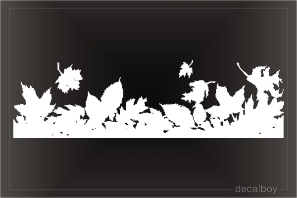 Leaves 342 Decal