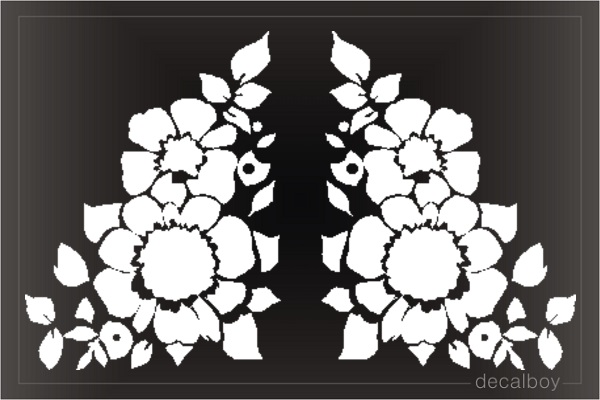 Pansy Decal