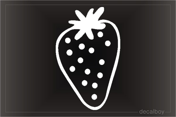 Strawberry 987 Decal