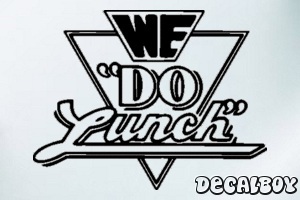 Lunch Decal
