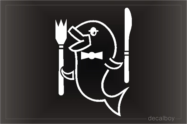 Fish Dinner Decal