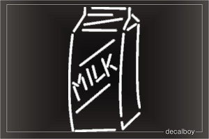 Milk Cart Decal