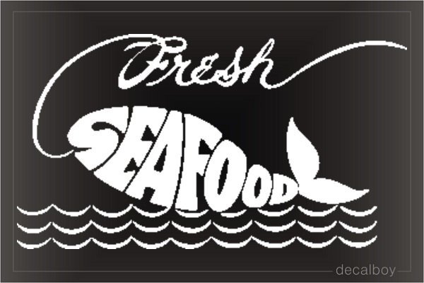 Seafood 2 Decal