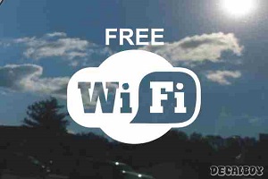 Free Wifi Decal