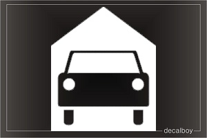 Garage Car Decal